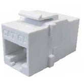 Allen Tel AT10GC-15 10Gb Cat 6A Coupler T568A/B, White